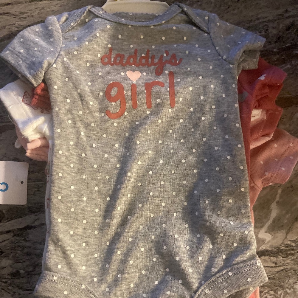 Carter’s Baby Girl Bodysuit Set Newborn